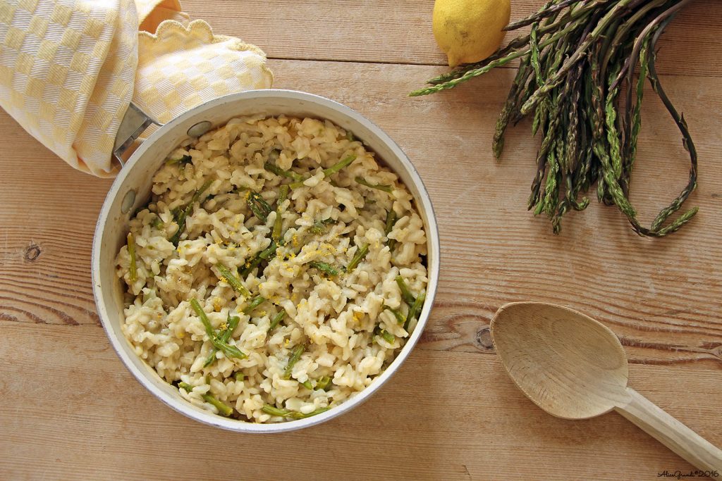 Risotto asparagi e limone