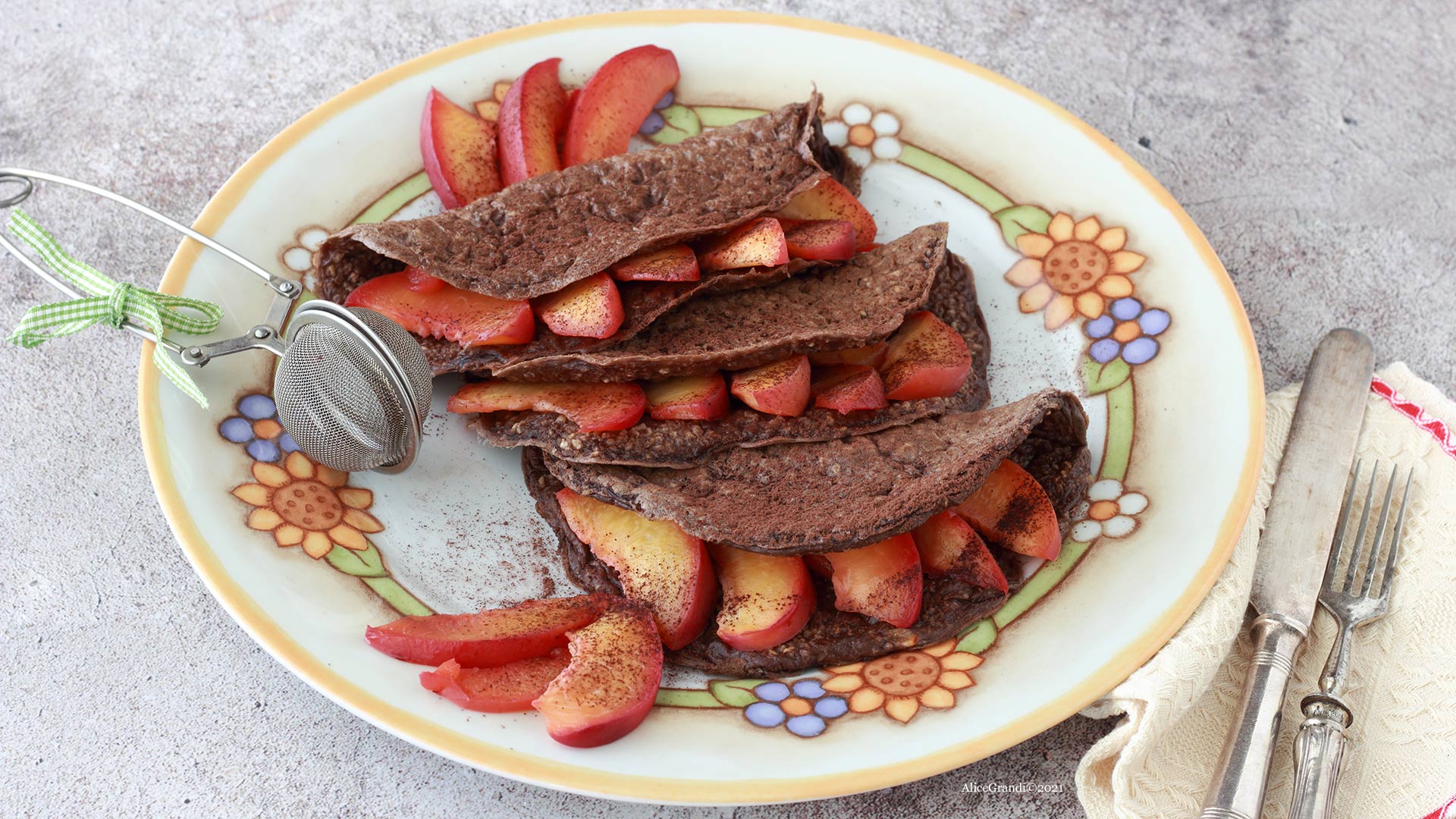 Crepes light di avena, ricetta vegan e fit